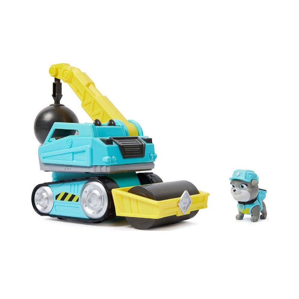 Комплект строително превозно средство и фигурка, Rubble & Crew, Motor, 20150802