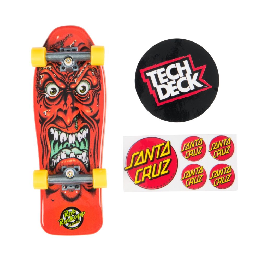 Мини скейтборд Tech Deck, Santa Cruz Rob Roskopp, 20157044