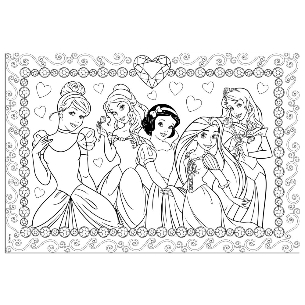 Пъзел 2 в 1 Lisciani Disney Princess, Plus, 108 части