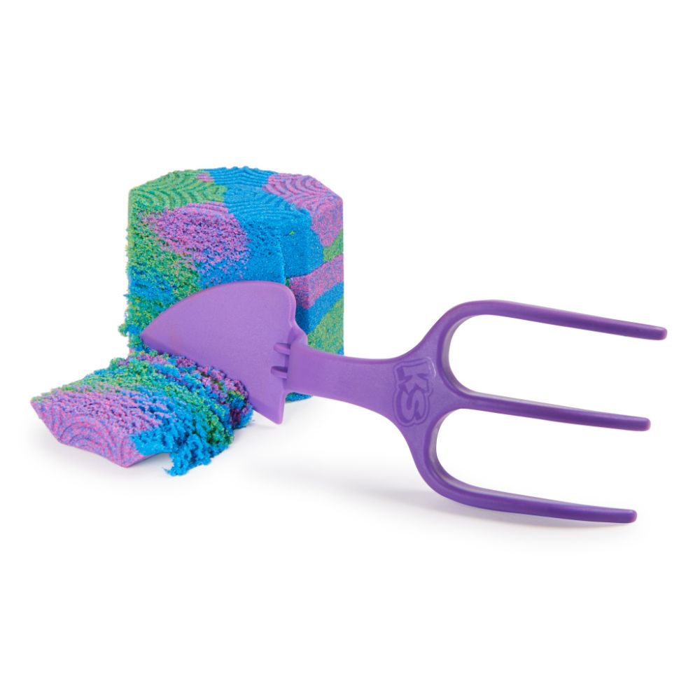 Комплект за игра с пясък и различни формички, Kinetic Sand, Squish N Create, 20139539