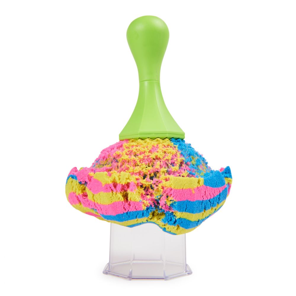 Комплект за игра с пясък и различни формички, Kinetic Sand, Squish N Create, 20139539