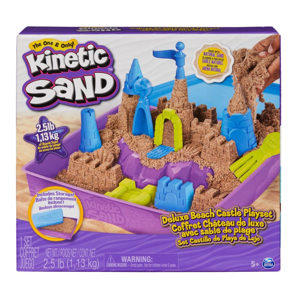 Комплект за игра с пясък и 9 формички за моделиране, Kinetic Sand, 20143453