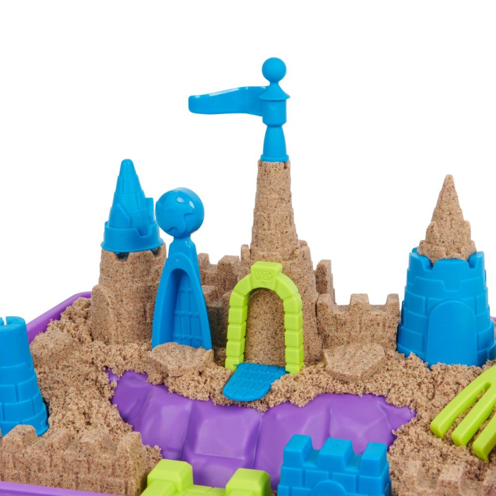 Комплект за игра с пясък и 9 формички за моделиране, Kinetic Sand, 20143453