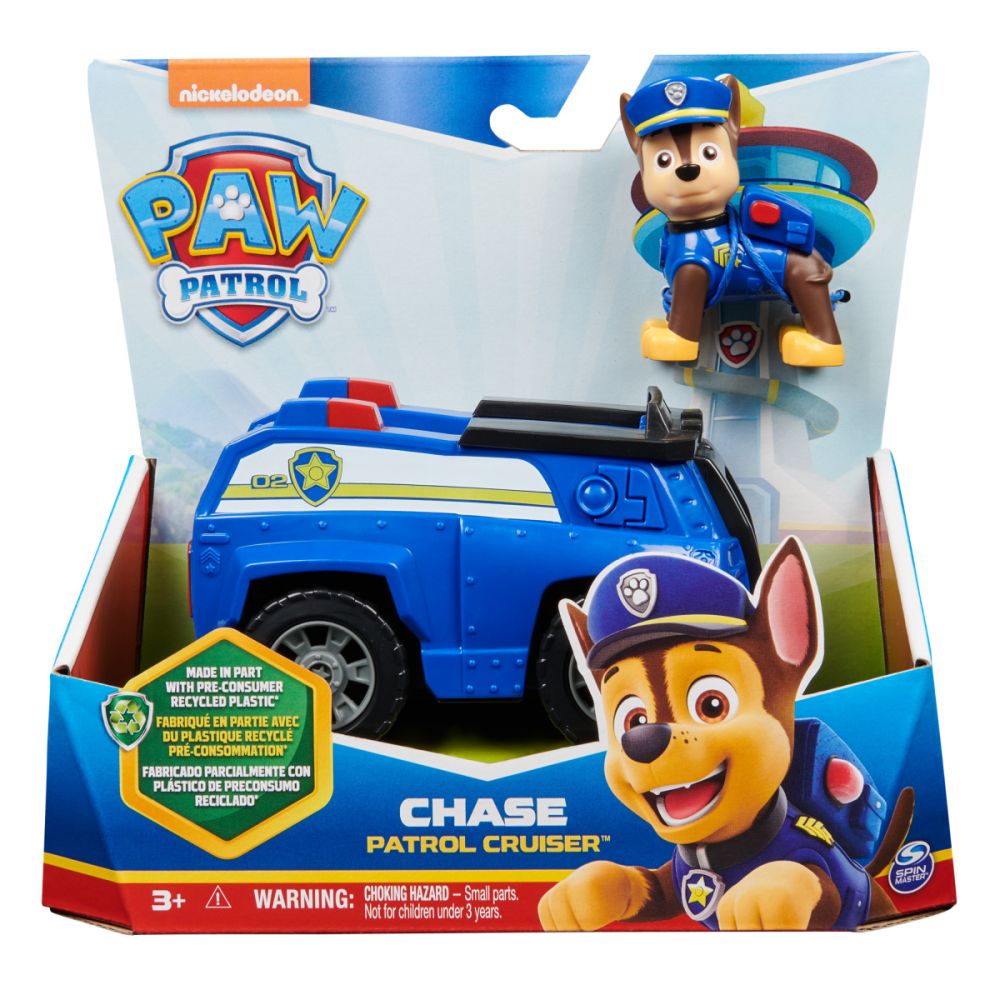 Количка с фигурка Paw Patrol, Полицейската кола на Чейс, 20144473