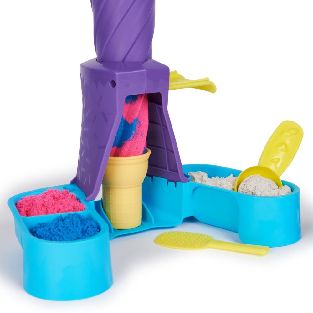 Комплект за игра с пясък, Kinetic Sand, Машина за сладолед, 20144685