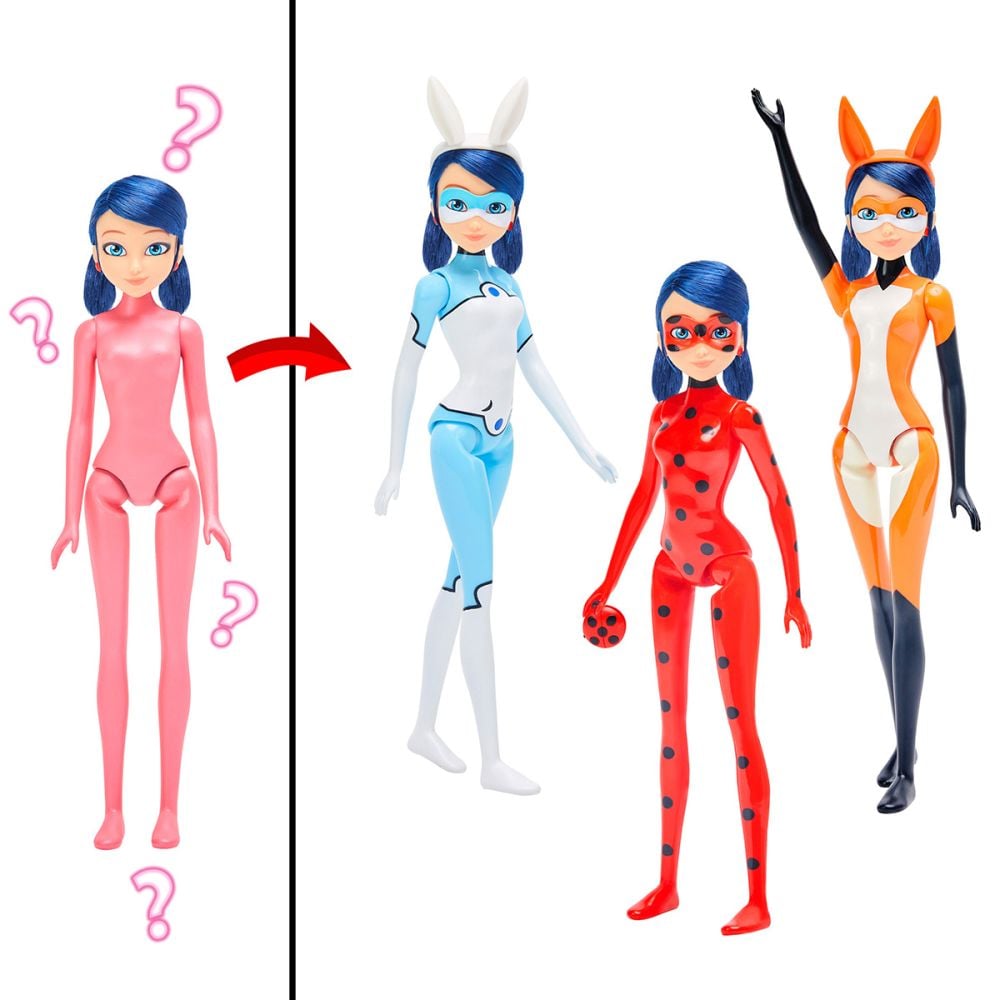 Кукла Miraculous, Ladybug, Zag Heroez, Открийте героя, 26 см