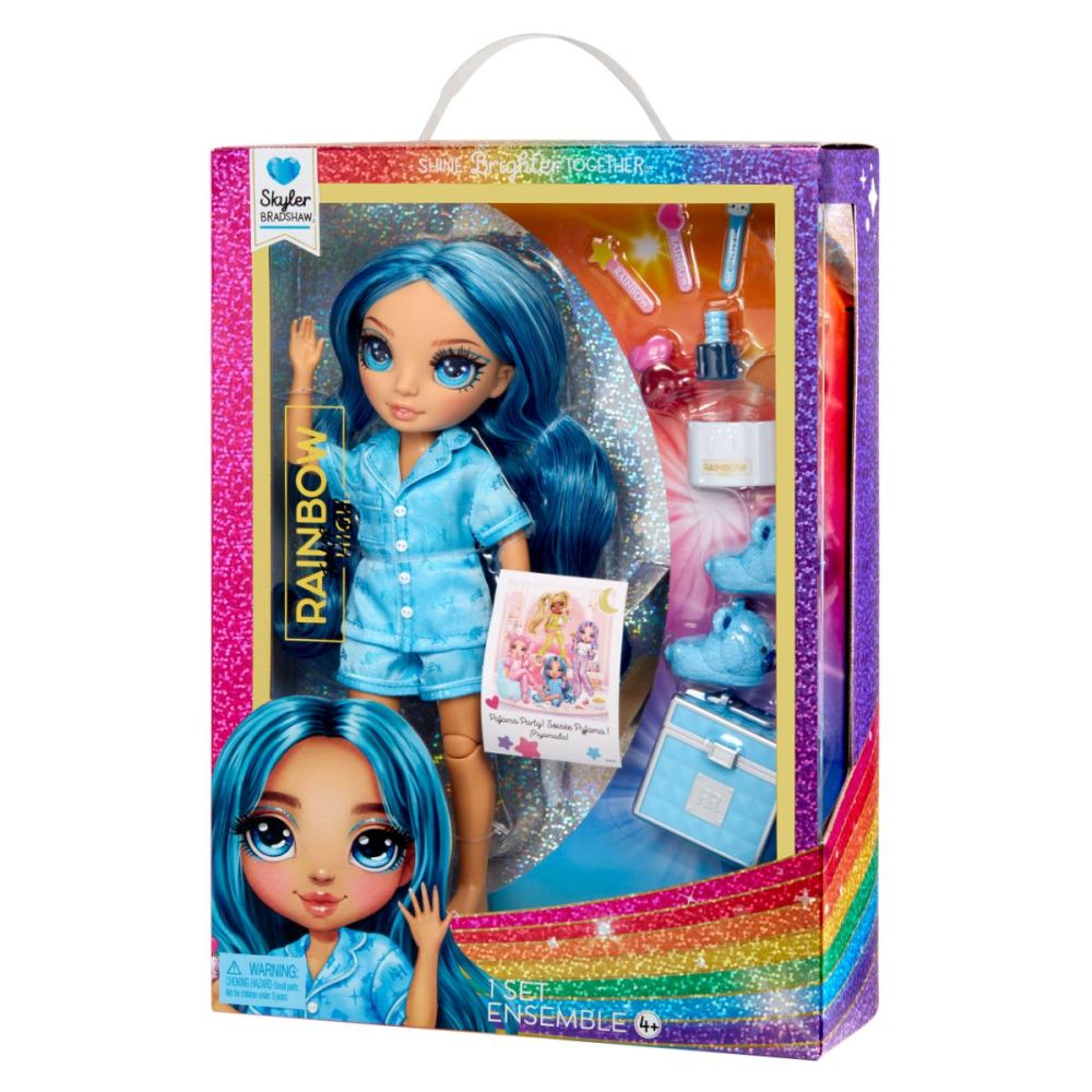 Кукла Rainbow High Junior, Pj Party, Skyler Bradshaw, 530947EUC