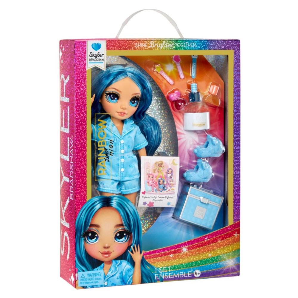 Кукла Rainbow High Junior, Pj Party, Skyler Bradshaw, 530947EUC