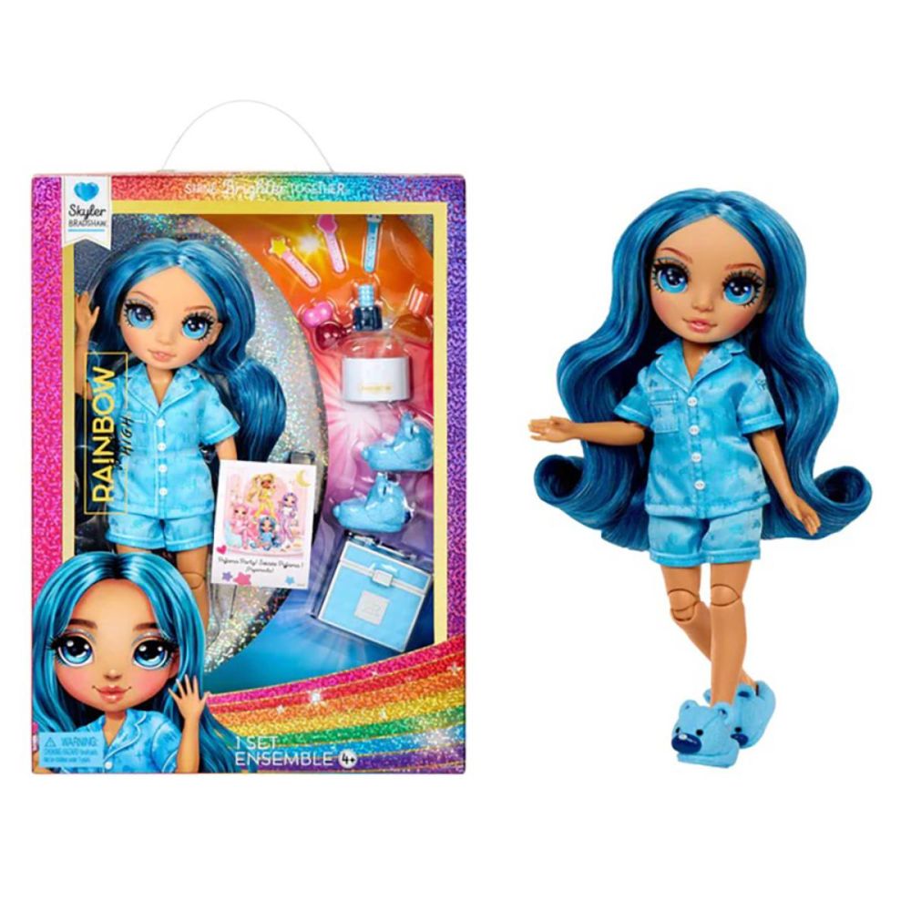 Кукла Rainbow High Junior, Pj Party, Skyler Bradshaw, 530947EUC