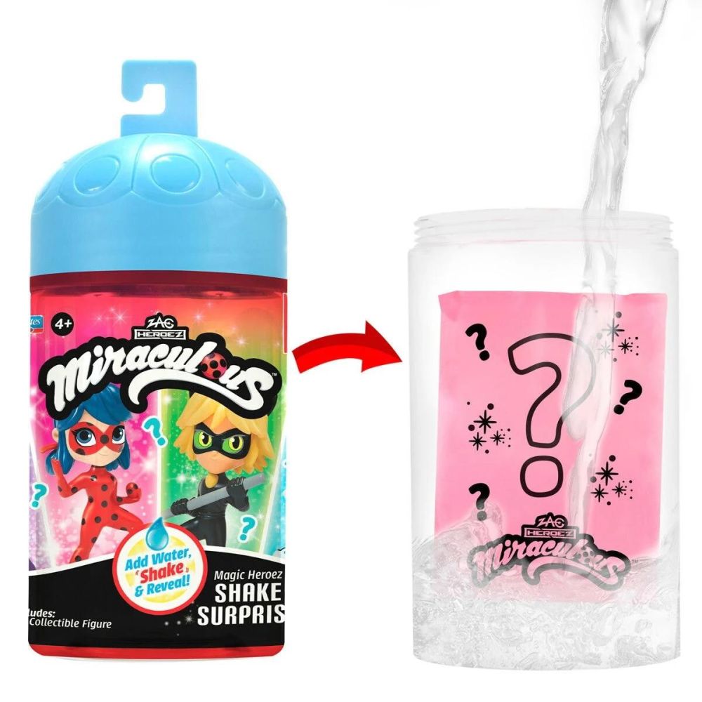 Фигурка изненада, Miraculous, Magic Heroez Chibi, Shake Surprise