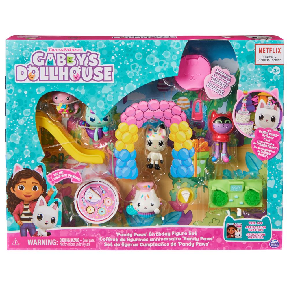 Комплект за игра, Gabbys Dollhouse, Партито за рождения ден на Pandy, 20145456