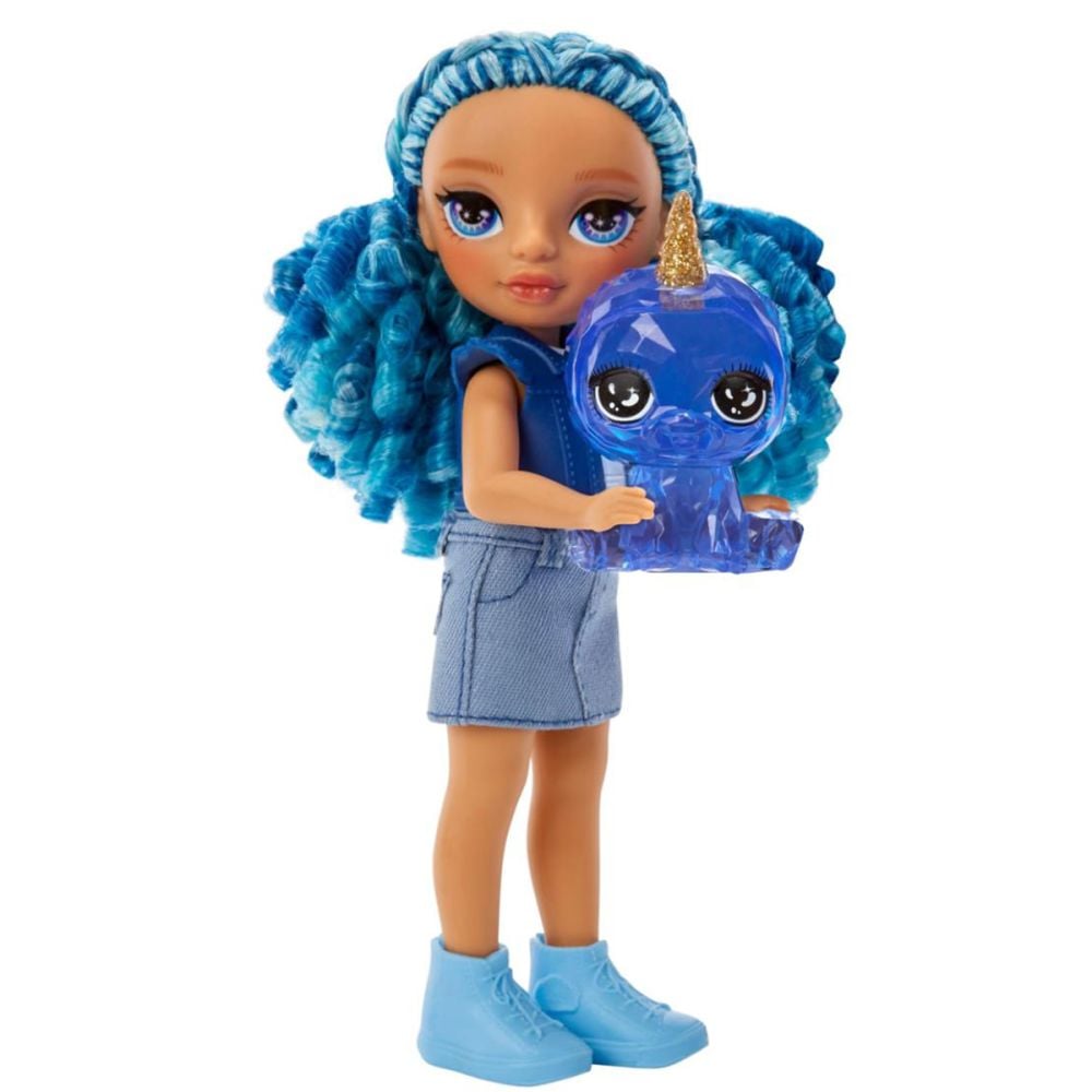 Кукла Rainbow High, Littles Sapphire Bradshaw, Blue, 531197EUC