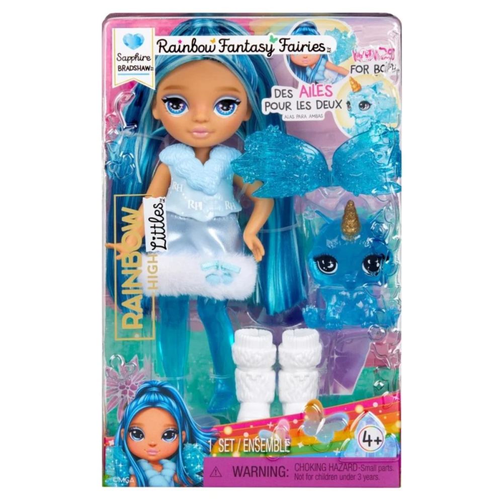 Кукла Rainbow High Littles, Rainbow Fantasy Fairies, Sapphire, 543428EUC