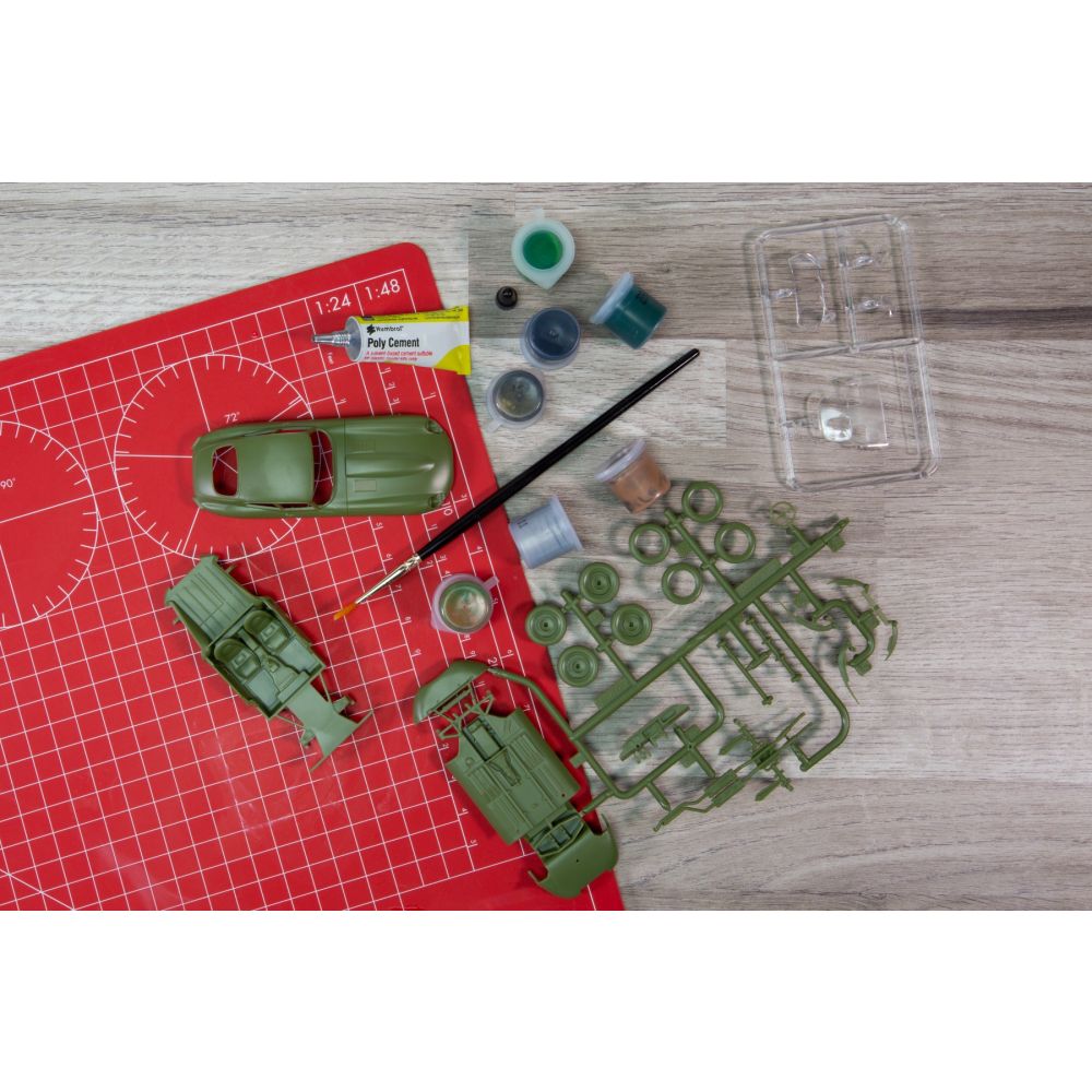 Строителен комплект, Airfix Starter Set, Jaguar E-Type, 23 части