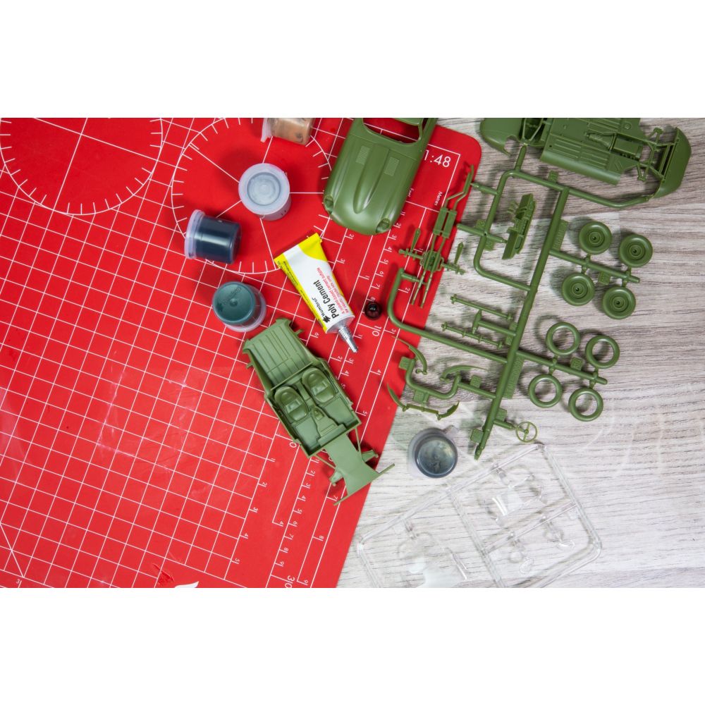 Строителен комплект, Airfix Starter Set, Jaguar E-Type, 23 части