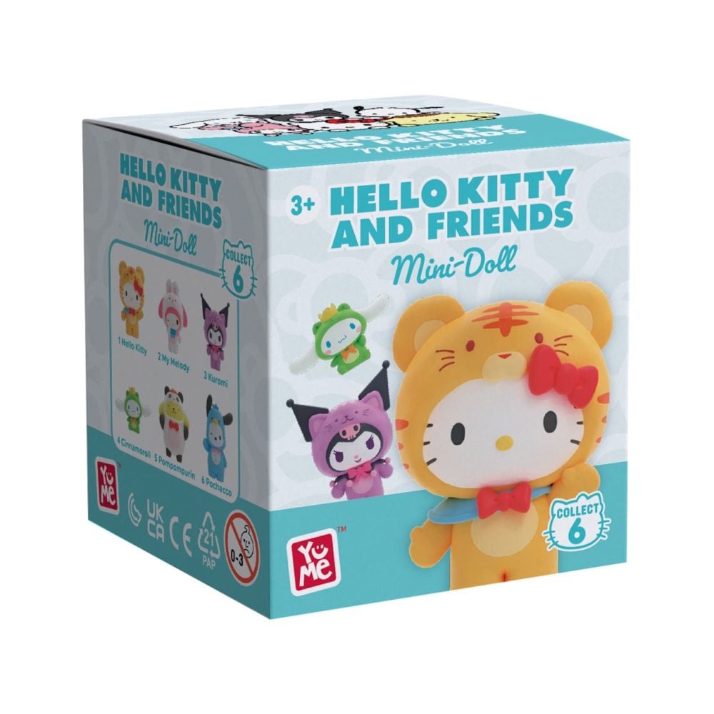 Фигурка изненада, Yume, Hello Kitty and Friends, Forest Friends Series, 5 см
