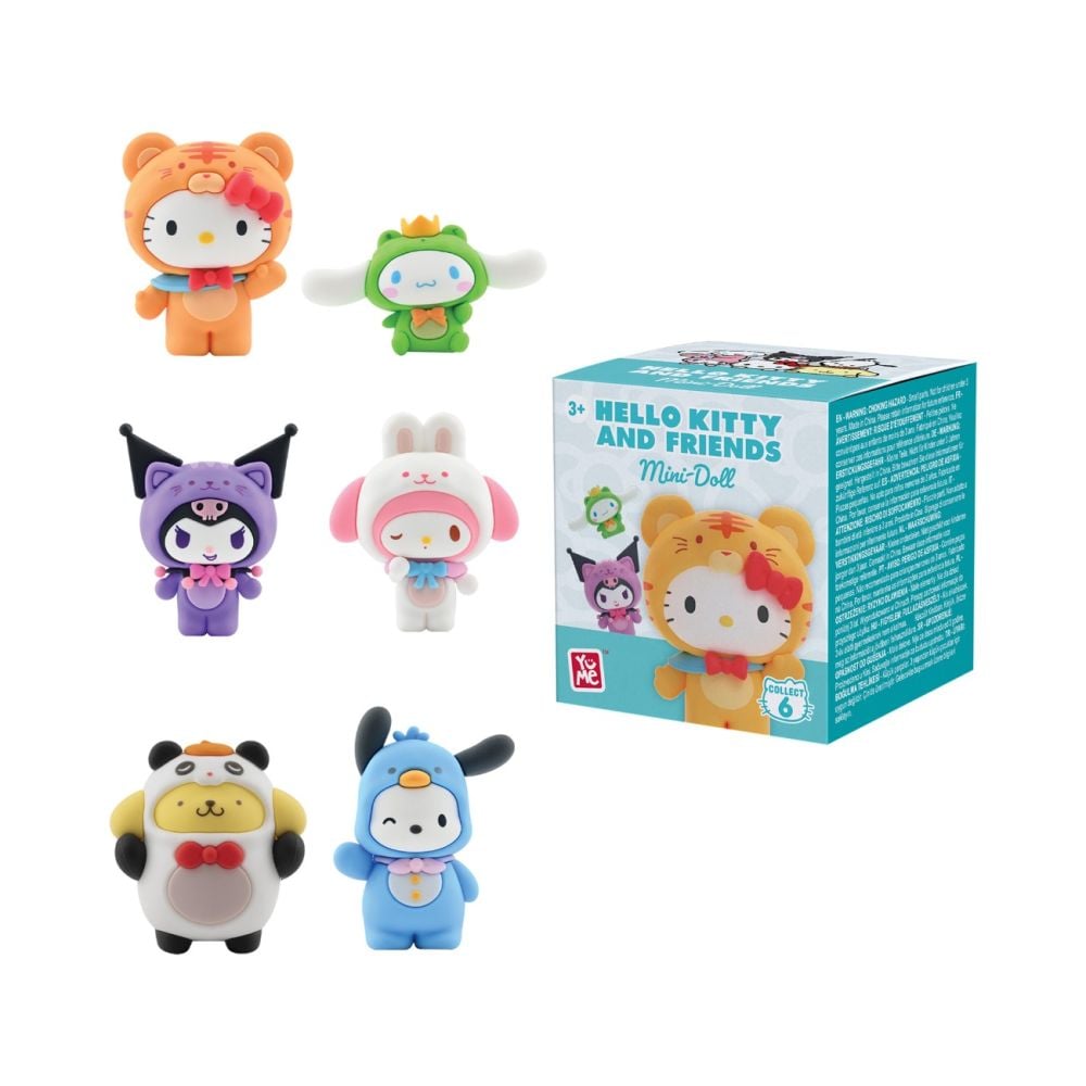 Фигурка изненада, Yume, Hello Kitty and Friends, Forest Friends Series, 5 см