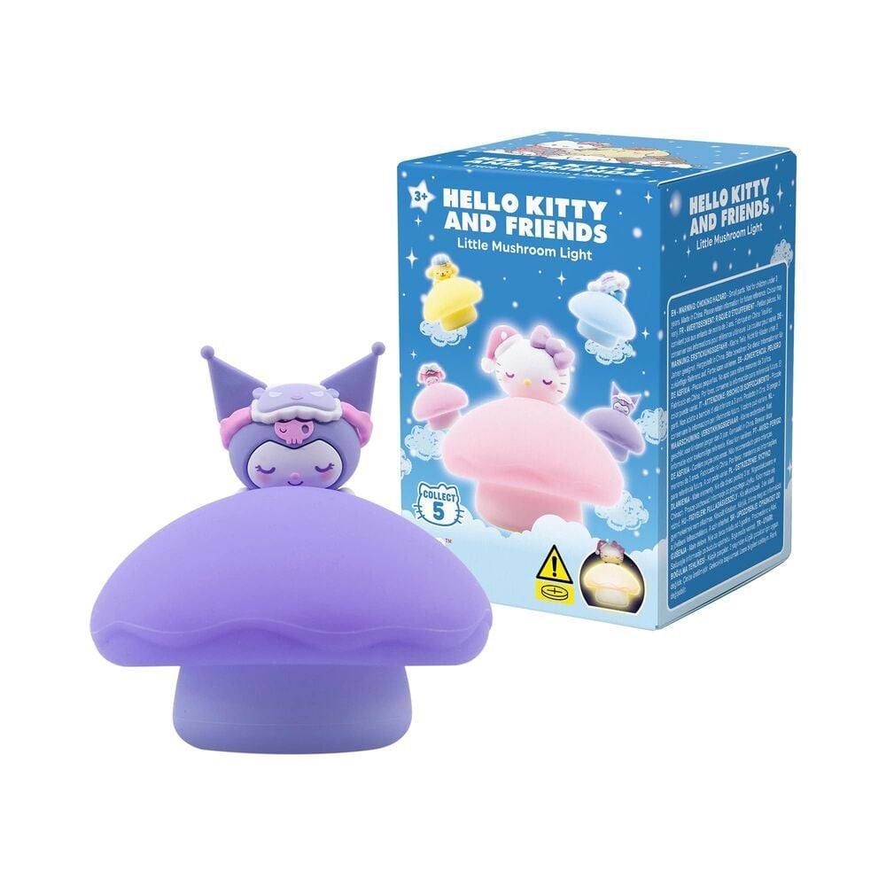 Фигурка изненада със светлини, Yume, Hello Kitty And Friends, Little Mushroom Light