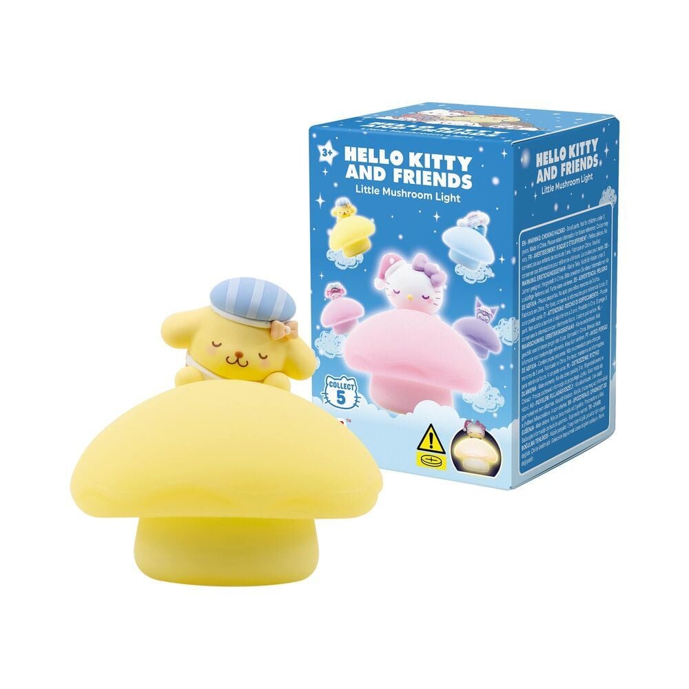 Фигурка изненада със светлини, Yume, Hello Kitty And Friends, Little Mushroom Light