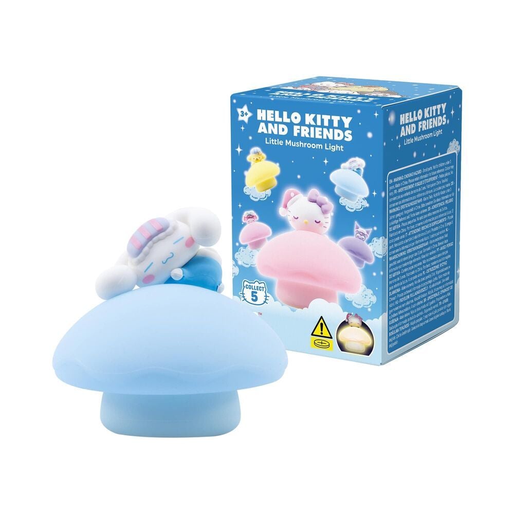 Фигурка изненада със светлини, Yume, Hello Kitty And Friends, Little Mushroom Light