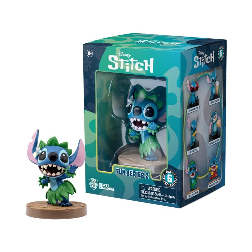 Фигурка Yume, Disney Stitch Fun Series 2, Hula Hula Stitch