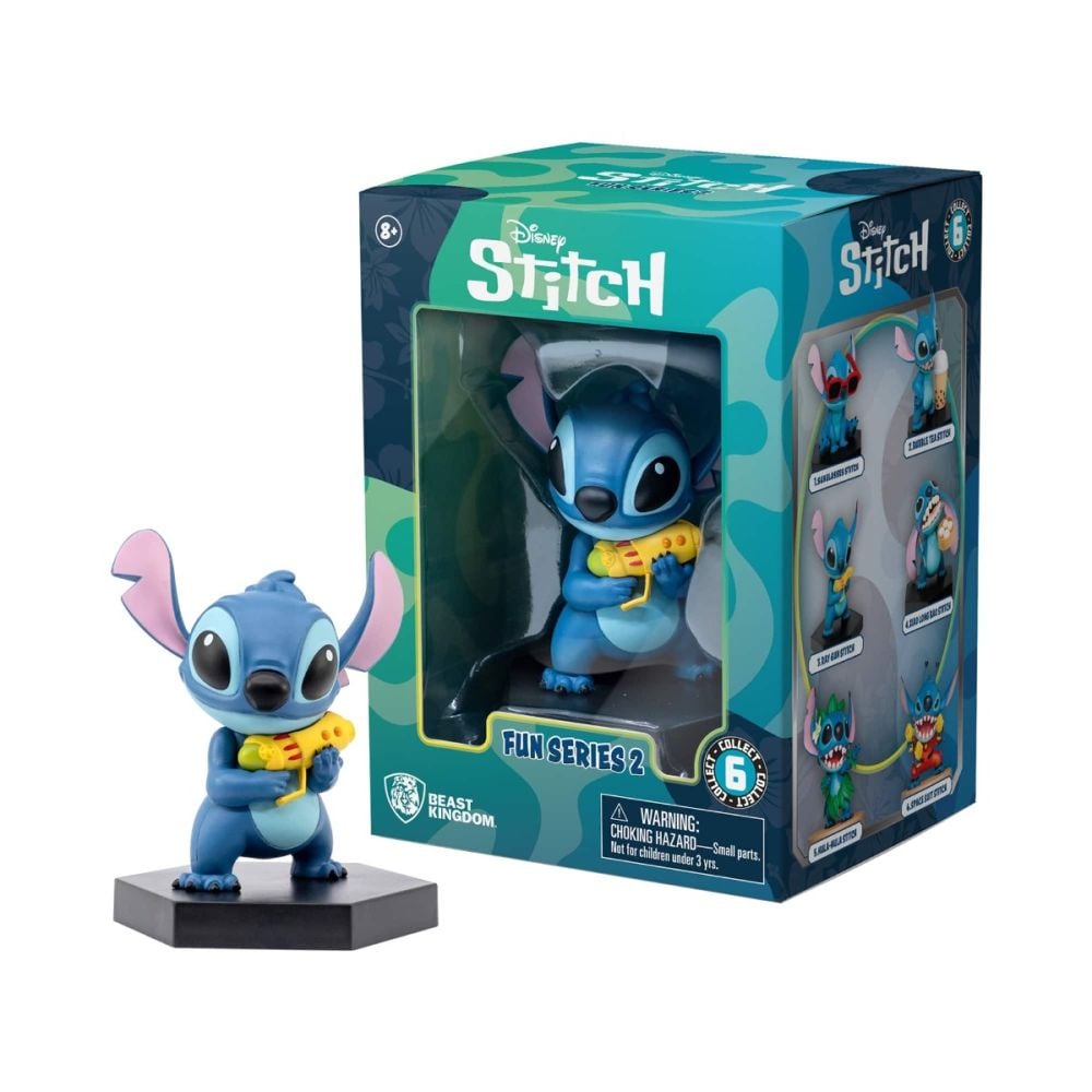 Фигурка Yume, Disney Stitch Fun Series 2, Ray Gun Stitch
