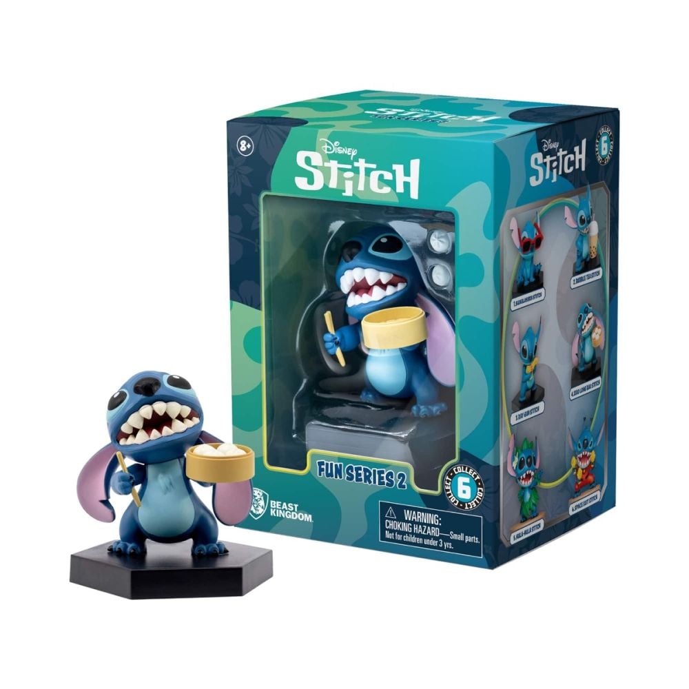 Фигурка Yume, Disney Stitch Fun Series 2, Xiao Long Bao Stitch