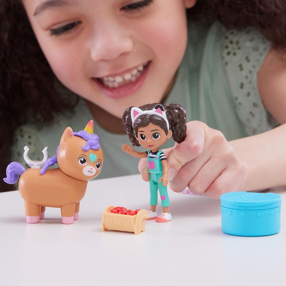 Комплект за игра, Gabbys Dollhouse, Gabby Girl и Kico