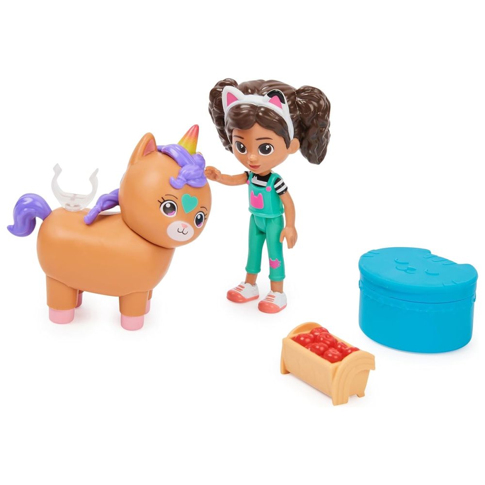 Комплект за игра, Gabbys Dollhouse, Gabby Girl и Kico