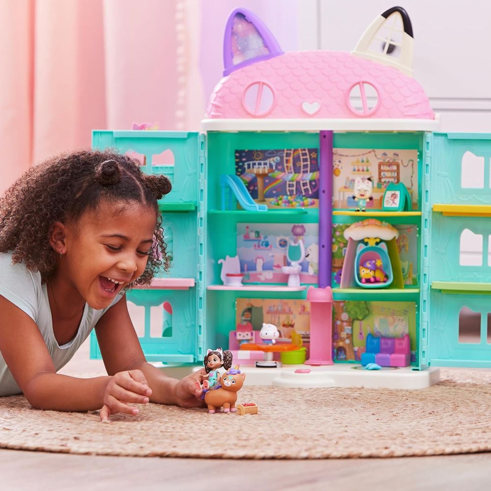 Комплект за игра, Gabbys Dollhouse, Gabby Girl и Kico