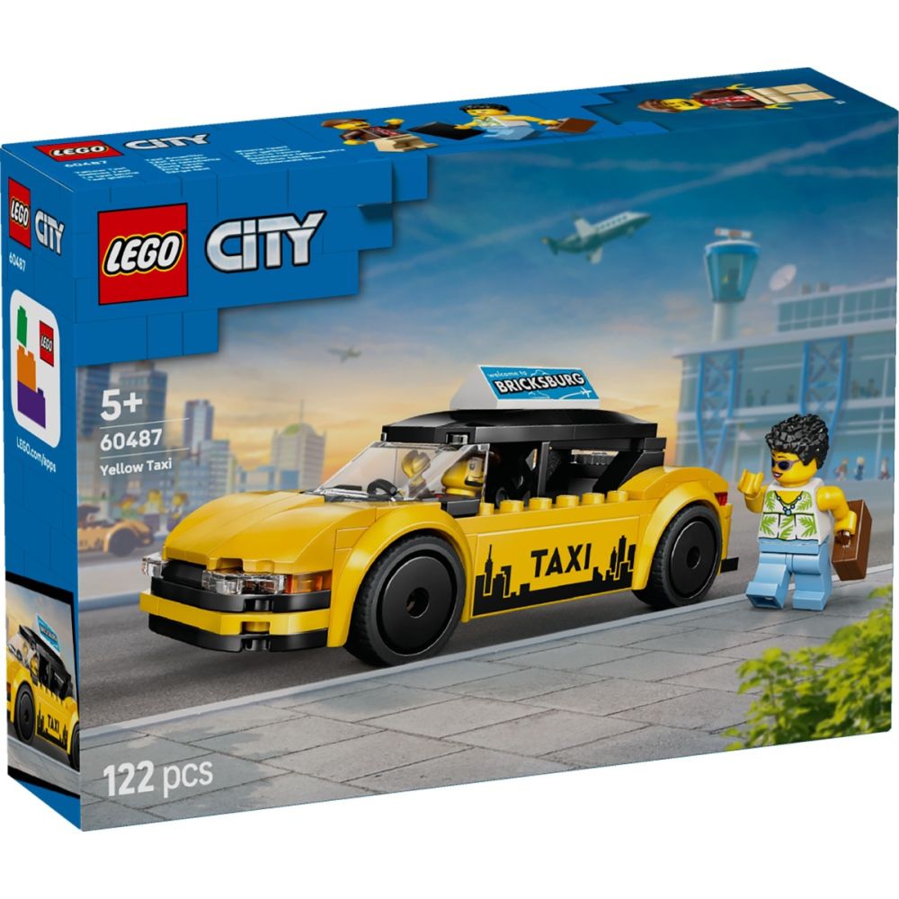 LEGO® City - Жълто такси (60487)