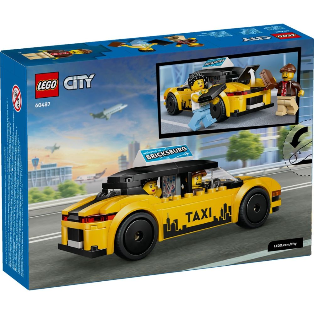 LEGO® City - Жълто такси (60487)