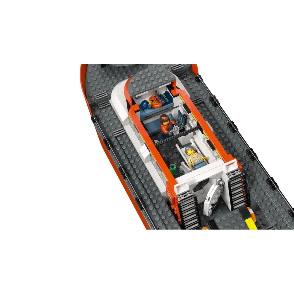 LEGO® City - Спасителен катер и хеликоптер на бреговата охрана (60504)