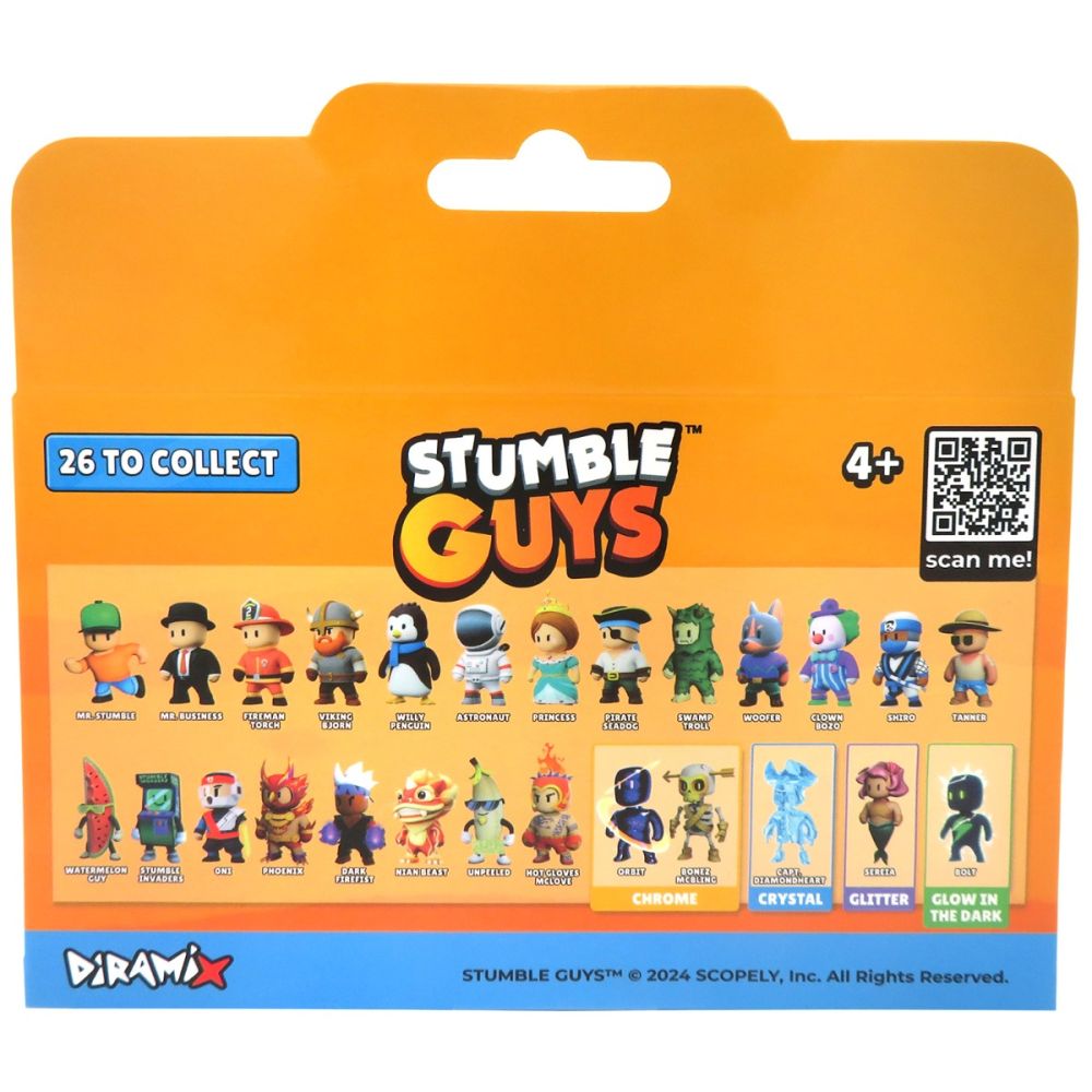 Комплект 3 мини фигурки Stumble Guys 3D, S3