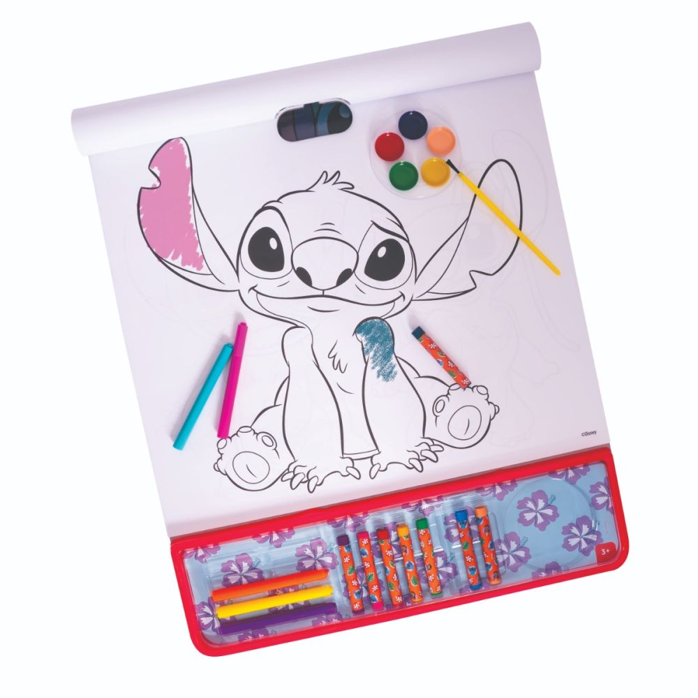 Комплект за рисуване, Disney Stitch, Giga Block 5 в 1