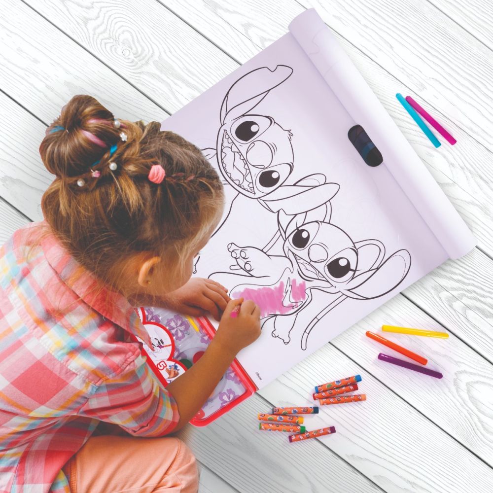 Комплект за рисуване, Disney Stitch, Giga Block 5 в 1