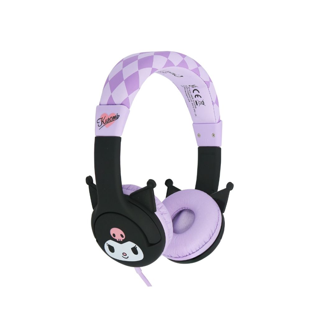 Кабелни аудио слушалки, OTL, On-ear, Kuromi Kids Wired