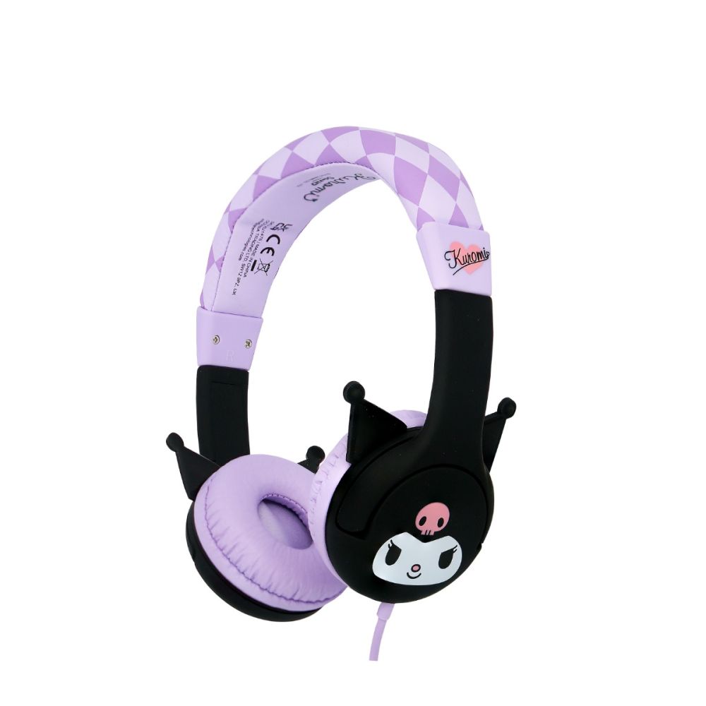 Кабелни аудио слушалки, OTL, On-ear, Kuromi Kids Wired