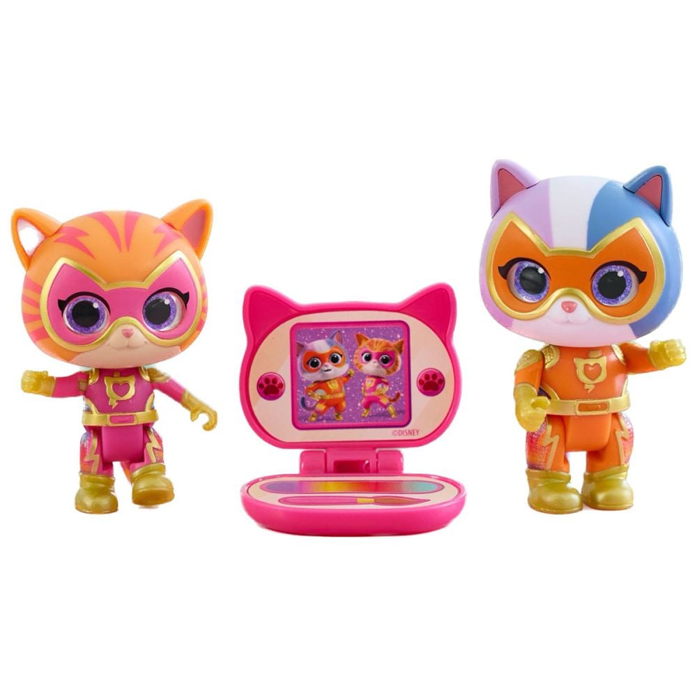 Комплект за игра с 2 фигурки и аксесоари, Superkitties