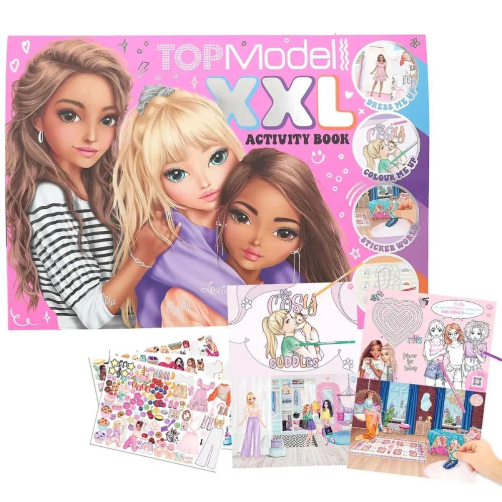 Книжка с дейности, Depesche, TopModel XXL