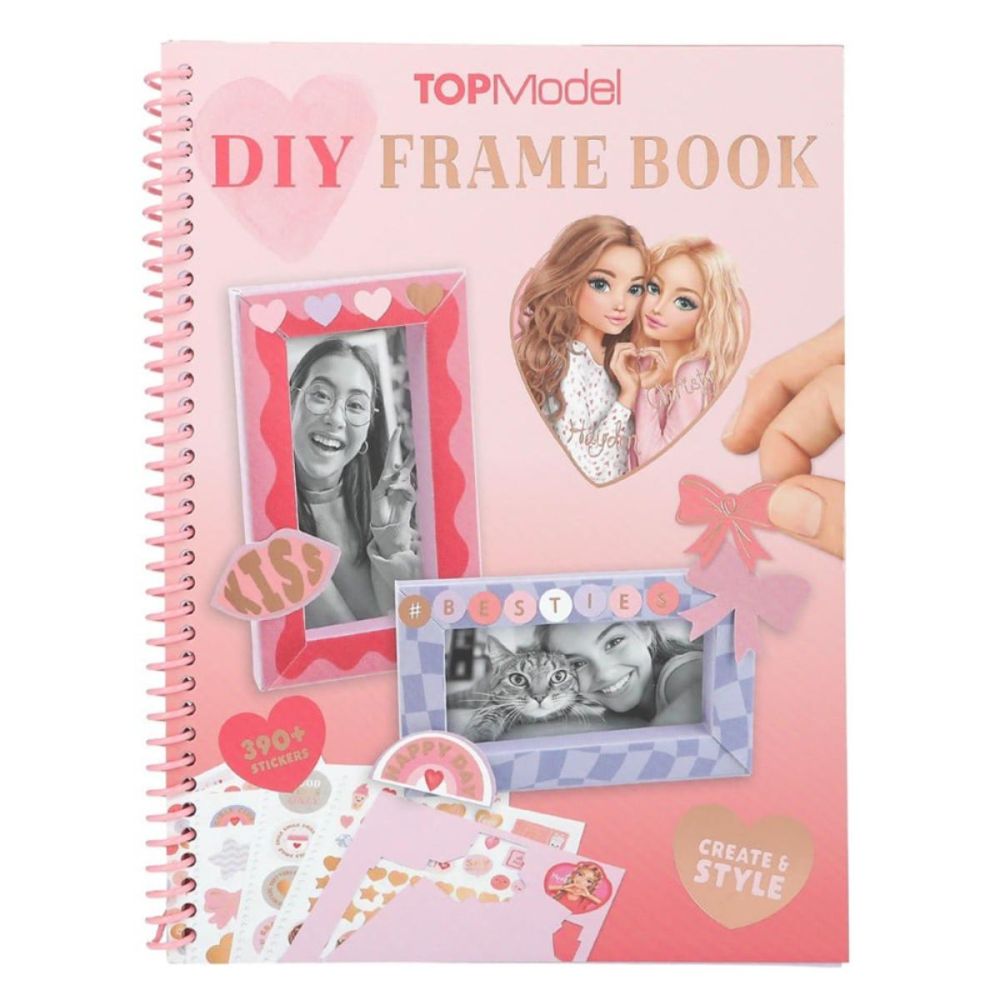 Дневник с рамки за снимки и стикери, Depesche, TopModel, Dyi Frame Book