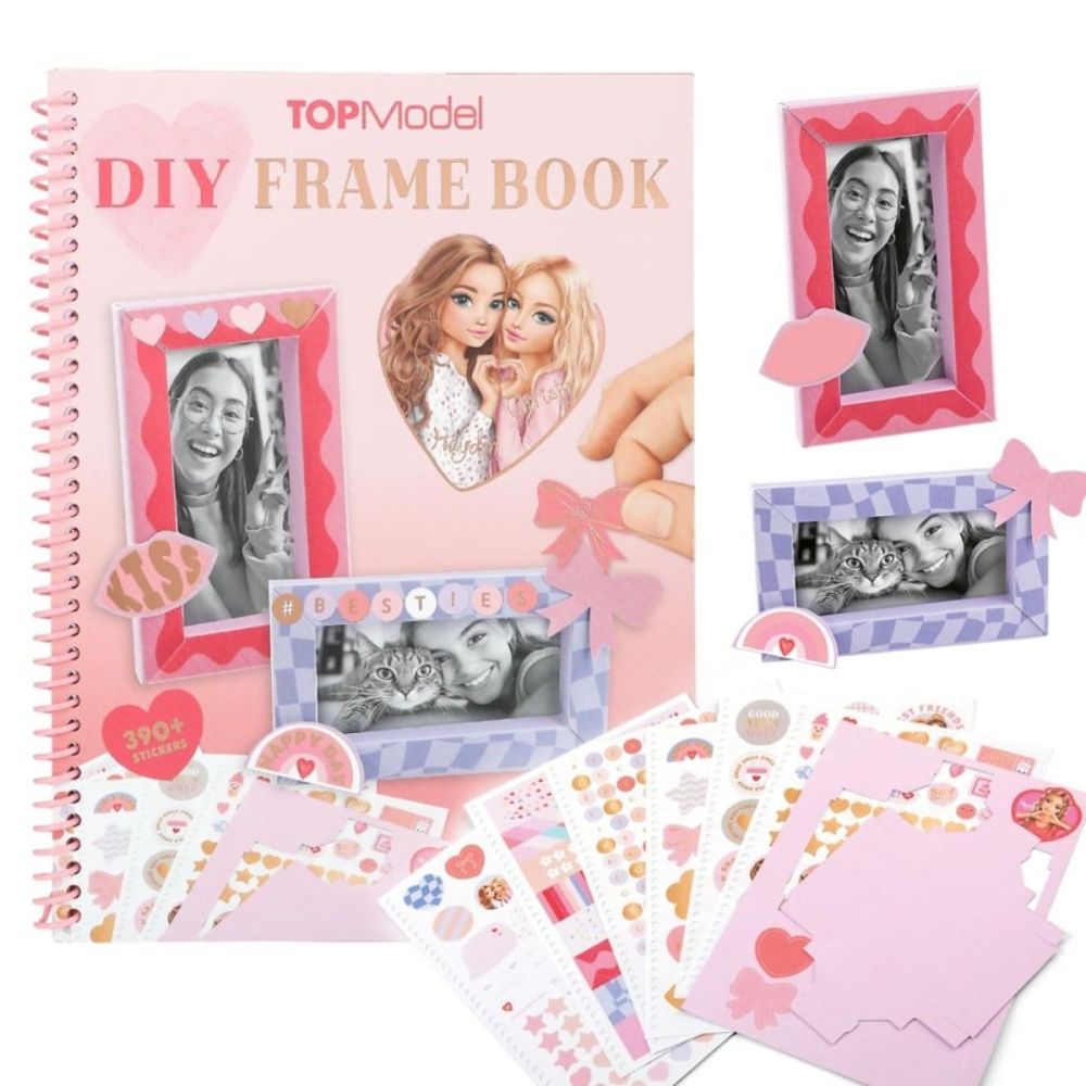 Дневник с рамки за снимки и стикери, Depesche, TopModel, Dyi Frame Book