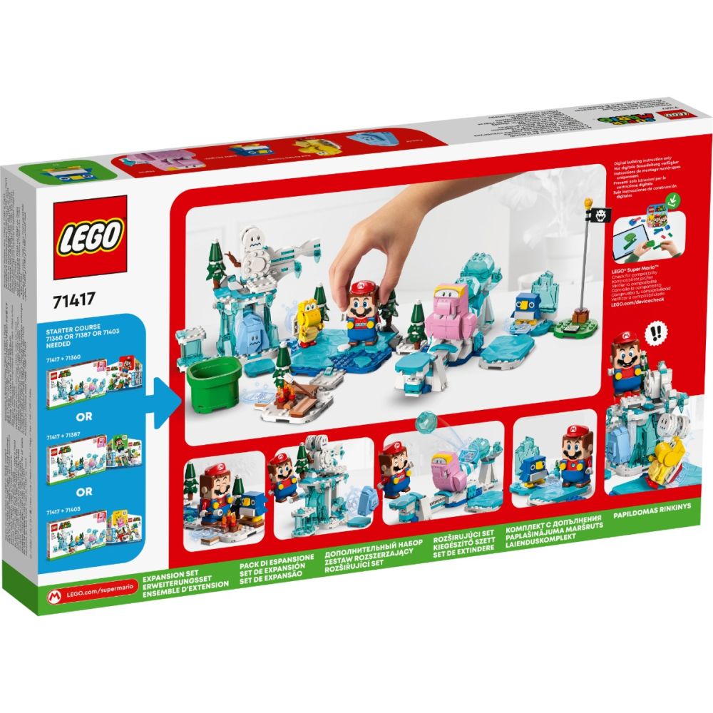 LEGO® Super Mario - Комплект с допълнения Fliprus Snow Adventure (71417)