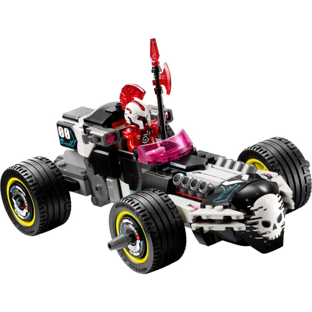 LEGO® Dreamzzz - Тигър-робот на Купър и кола драгстер на Zero (71497)