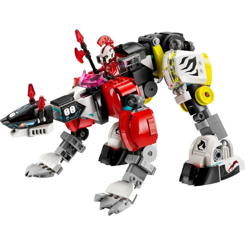 LEGO® Dreamzzz - Тигър-робот на Купър и кола драгстер на Zero (71497)