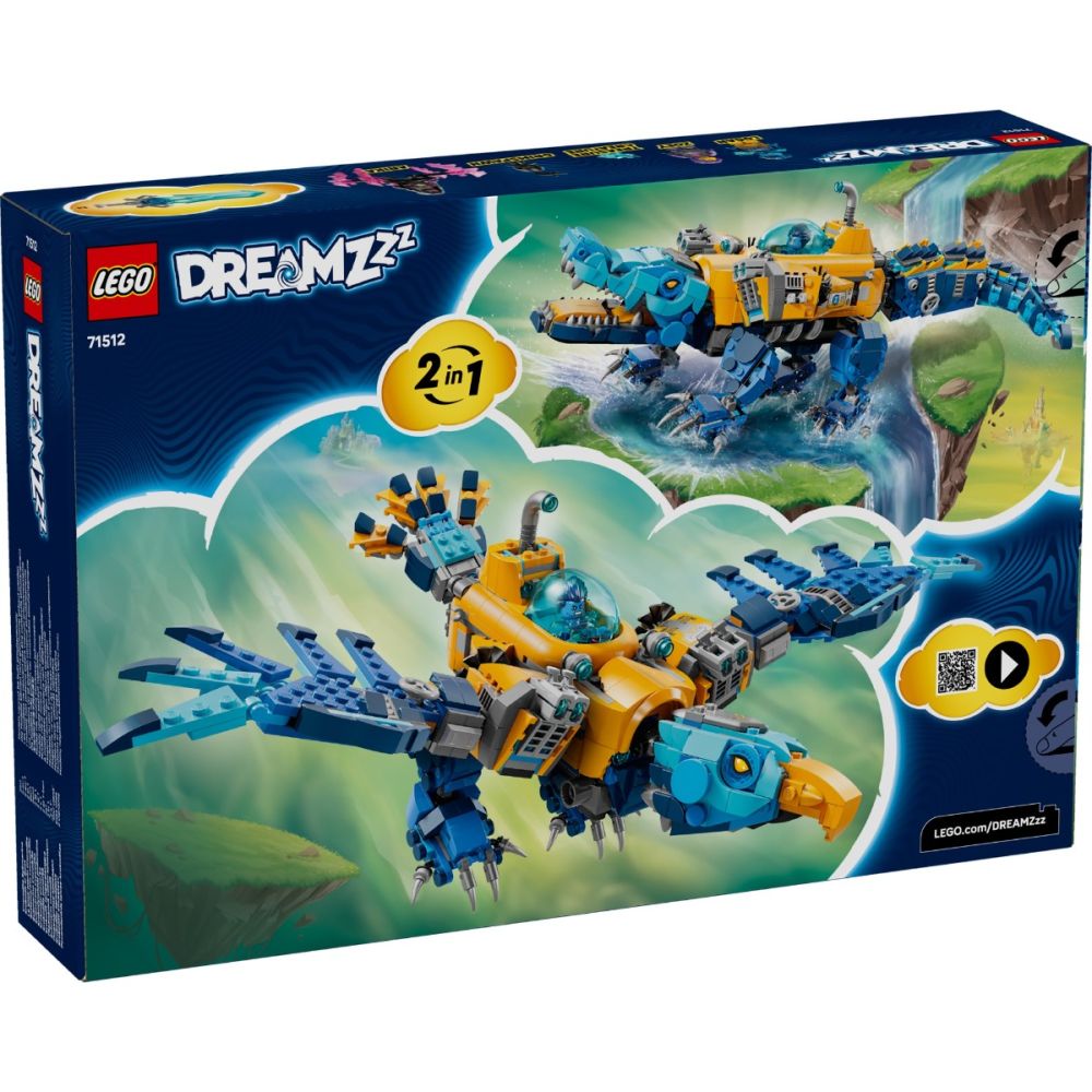 LEGO® Dreamzzz - Подводница-крокодил (71512)