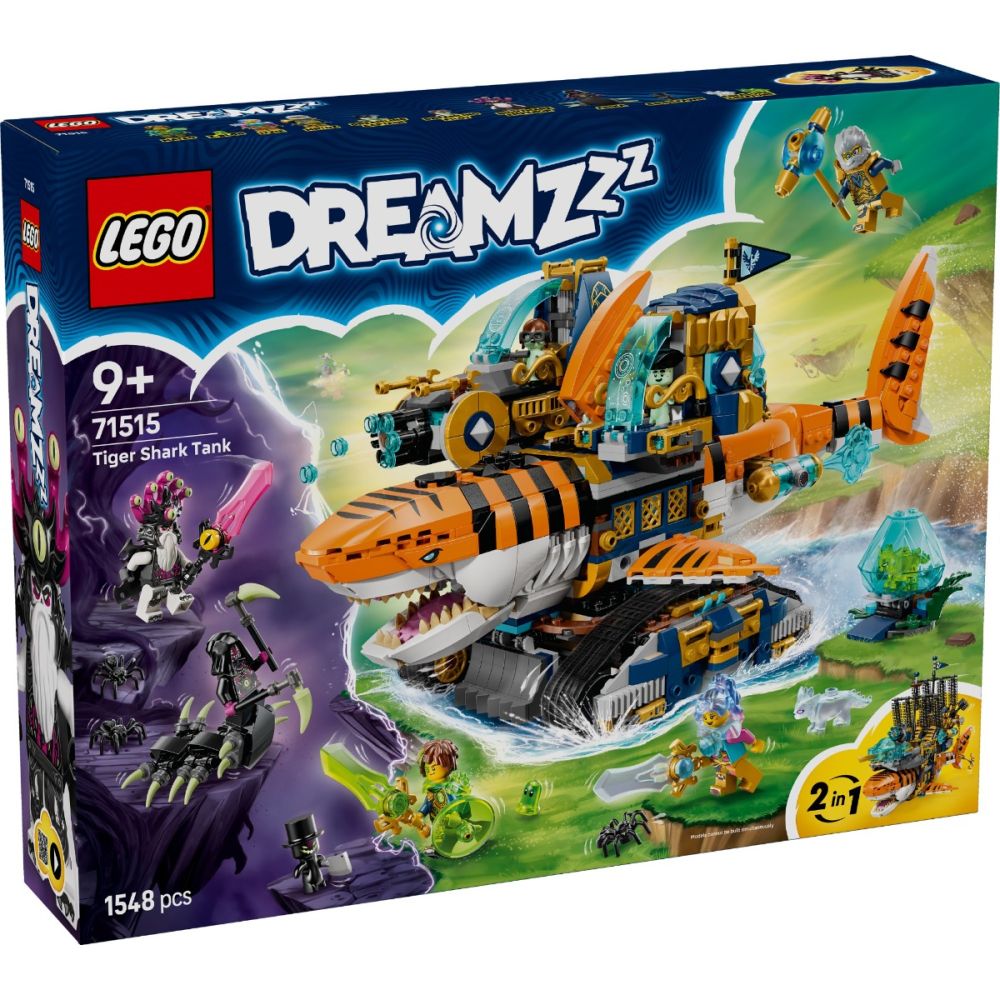 LEGO® Dreamzzz - Танк-тигрова акула (71515)