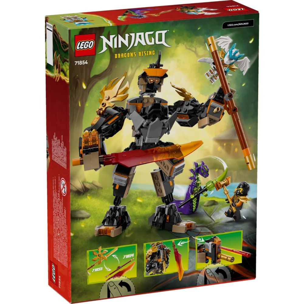 LEGO® Ninjago - Робот за мисии на Коул и драконът Зейн (71854)
