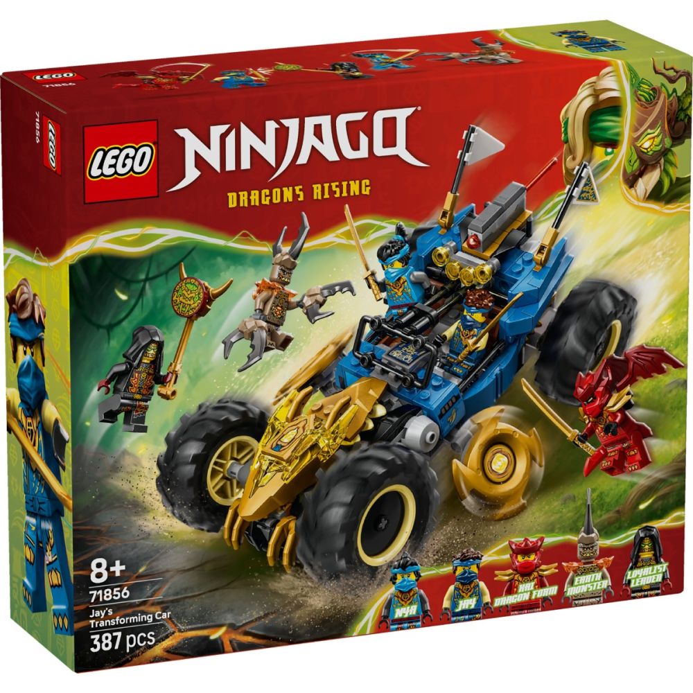 LEGO® Ninjago - Трансформиращата се кола на Джей (71856)