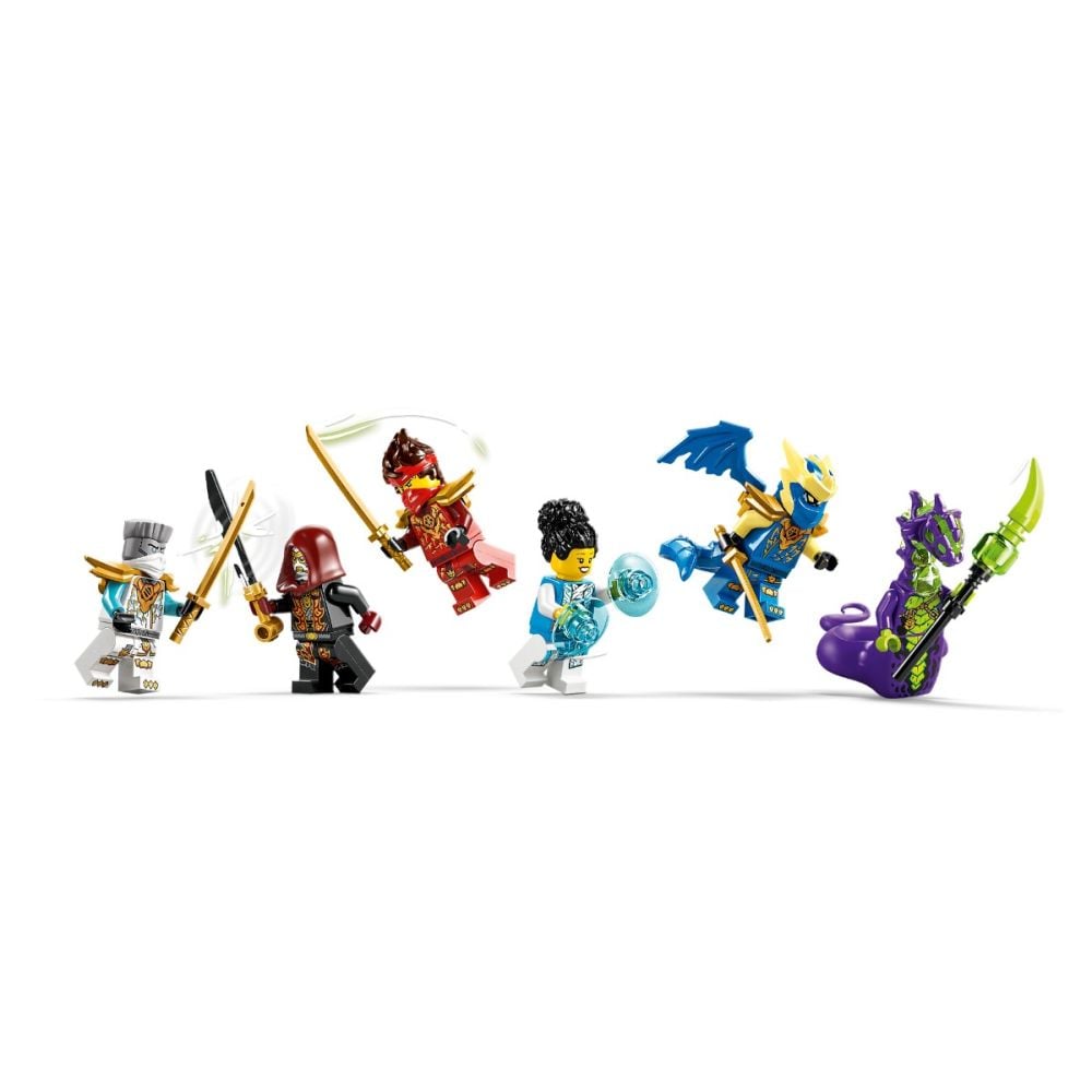 LEGO® Ninjago - Битка при дървесната къща с превозни средства на нинджите (71857)